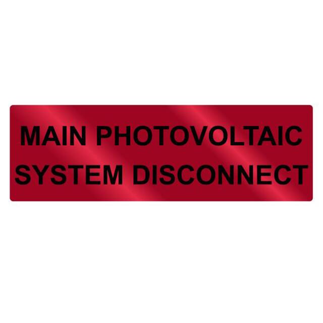 596-00860 METAL SLR PLACRD 2017 CODE 1=1PC