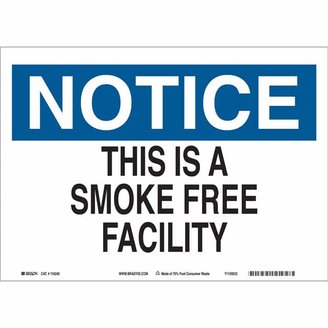 116240 B563,ECO, 10"H X 14"W, NOTICE SI