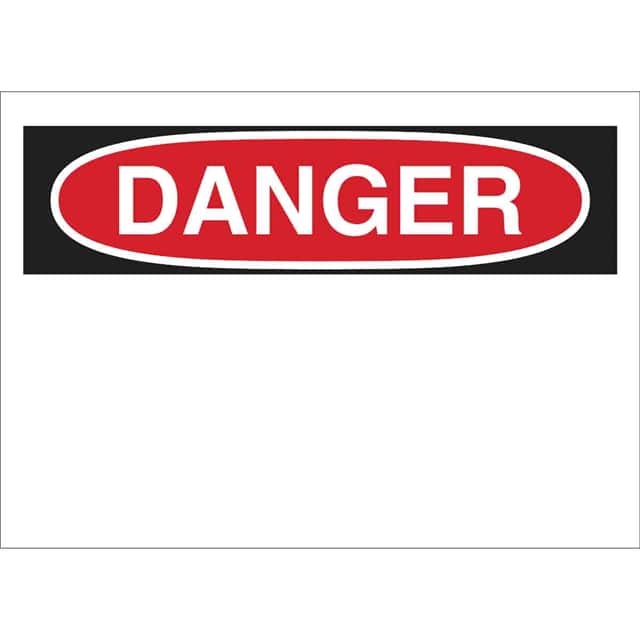 115935 B586 10X14 SUSTAINABLE DANGER SI