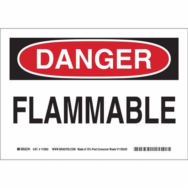 115953 B586 10X14 SUSTAINABLE DANGER SI