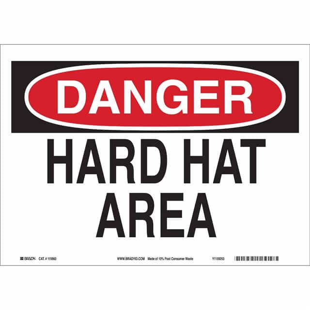 115961 B586 7X10 SUSTAINABLE DANGER SIG