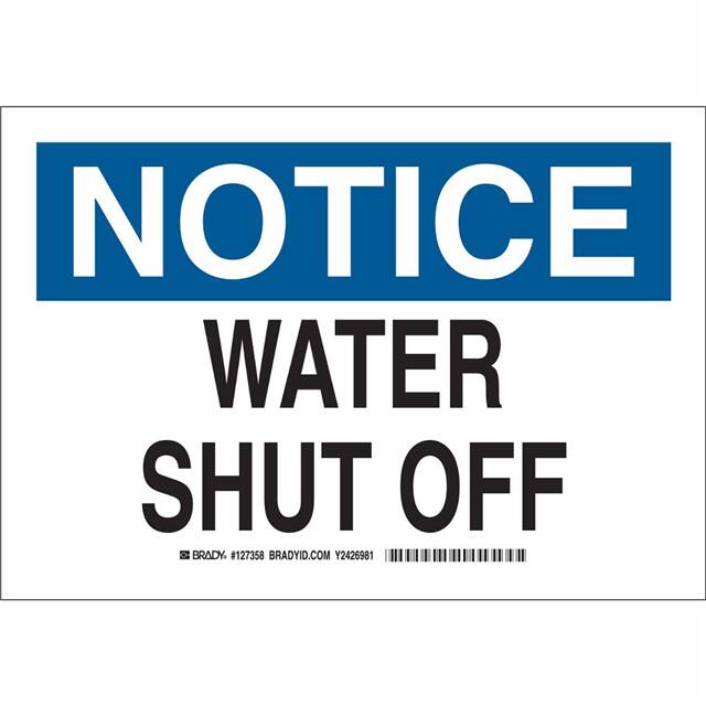 127358 B302 7X10 BLK/BLU/WHT NOTICE WAT