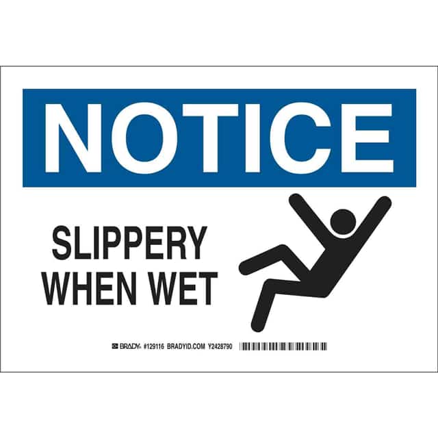 129117 B555 10X14 BLK/BLU/WHT NOTICE