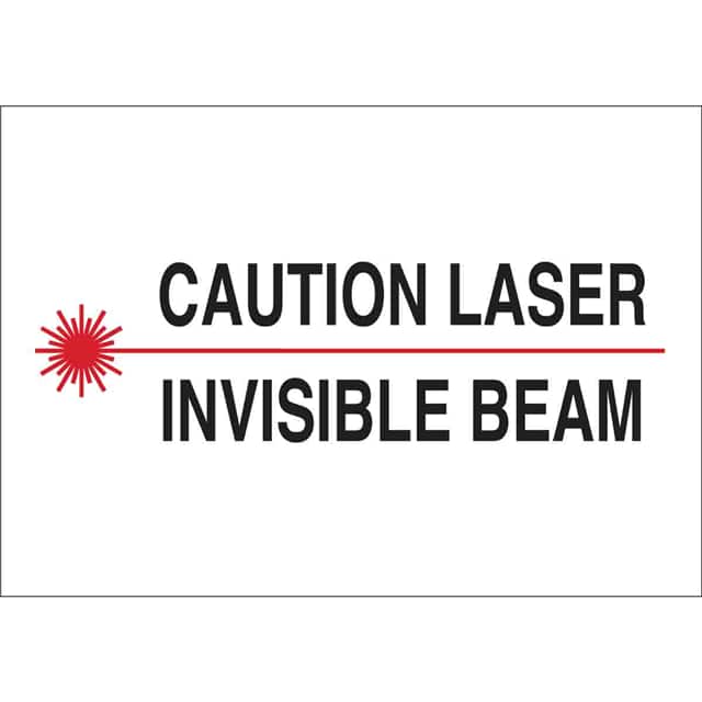 88736 RADIATION & LASER SIGN