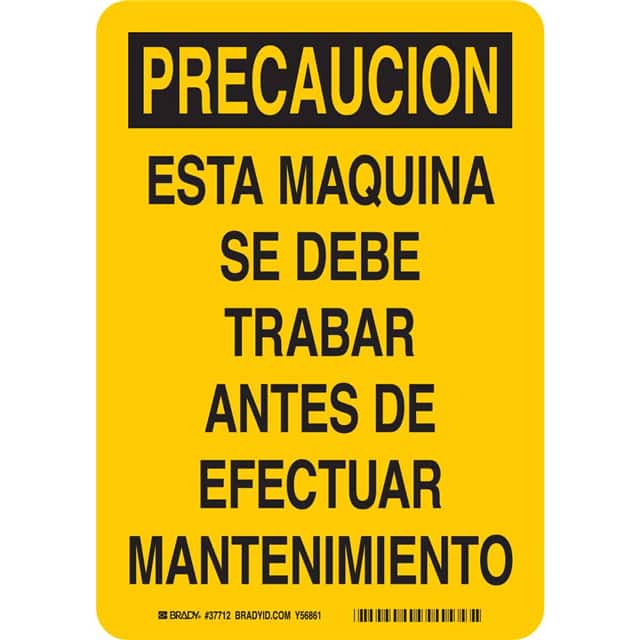 37712 B302-7X10-YY-O-SPANISH/CAUT MACH