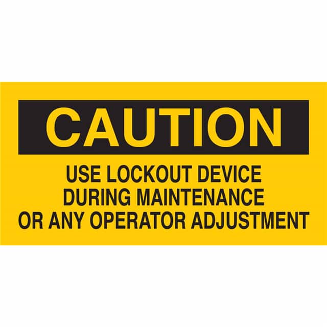60170 LOCKOUT LABELS