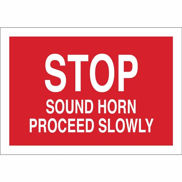 122447 STOP SOUND HORN PROCEED