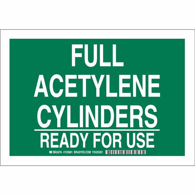 125681 B302 7X10 WHT/GRN FULL ACETYLENE