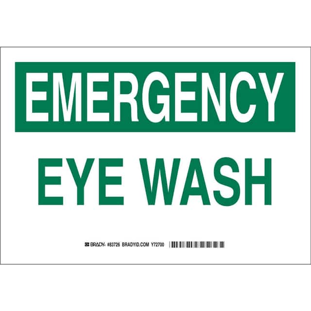 83726 EYE WASH SIGN