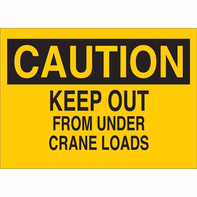 85844 MACHINE & OPERATIONAL SIGN