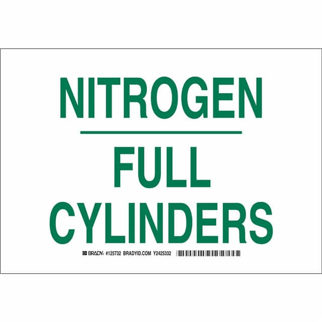 125733 B555 10X14 GRN/WHT NITROGEN FULL