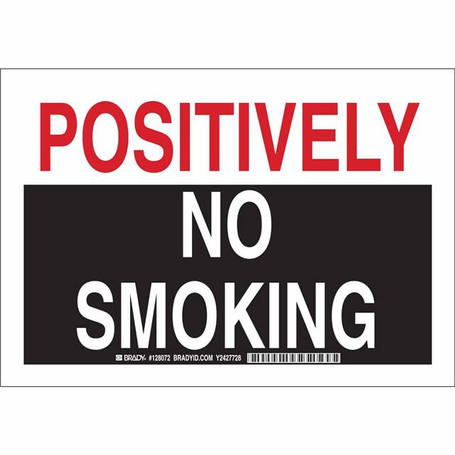 128073 B555 10X14 BLK/RED/WHT POSITIVEL