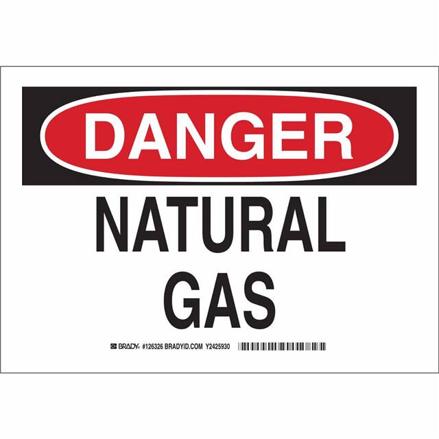 126325 B401 7X10 BLK/RD/WHT DANGER NATU
