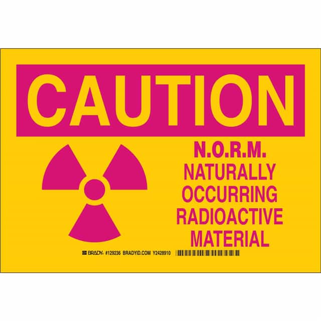 129234 B555 7X10 MAG/YEL CAUTION NORM N