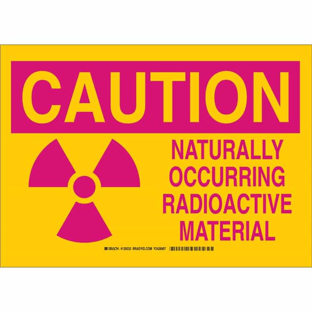 129233 B302 10X14 MAG/YEL CAUTION NATUR