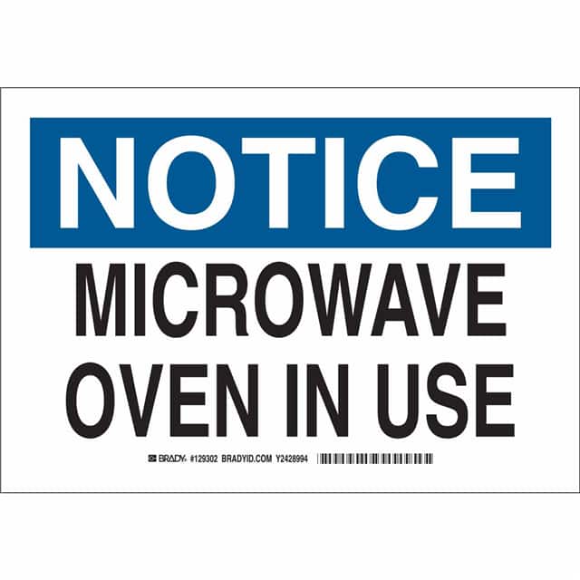 129301 B401 7X10 BLK/BLU/WHT NOTICE MIC