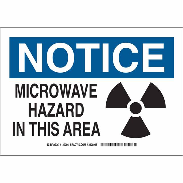 129295 B401 7X10 BLK/BLU/WHT NOTICE MIC