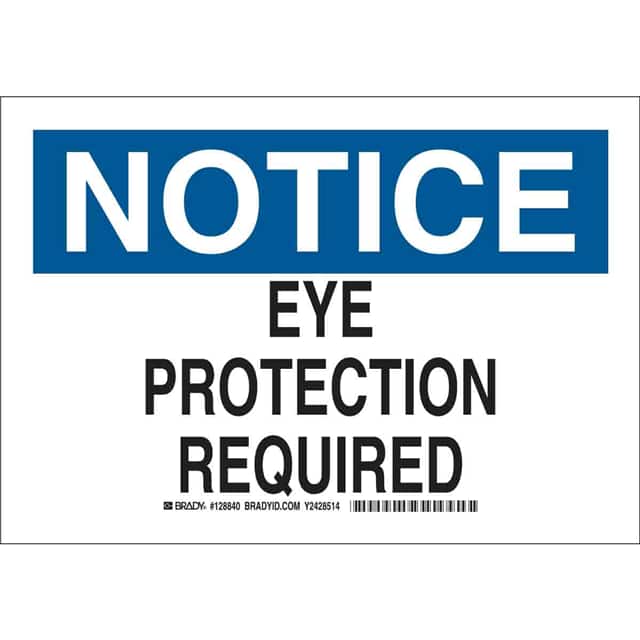 128839 B401 7X10 BLK/BLU/WHT NOTICE EYE