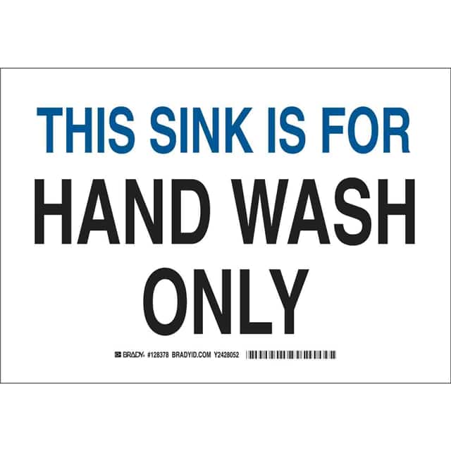 128379 B555 10X14 BLK/BLU/WHT THIS SINK