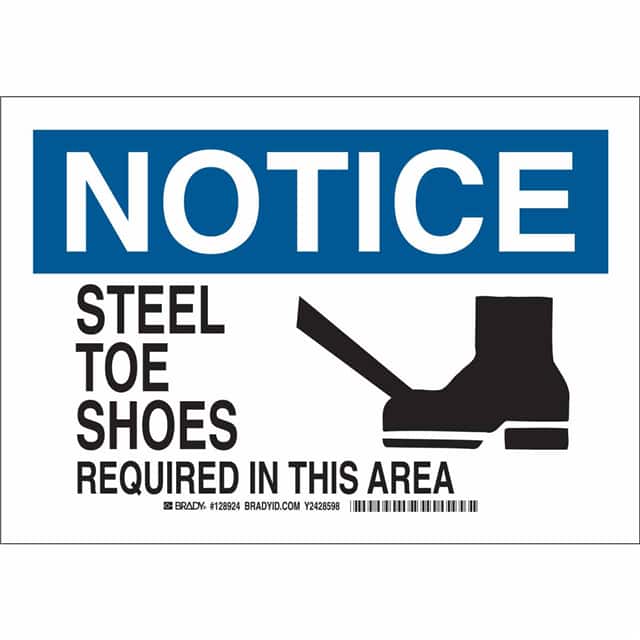 128922 B555 7X10 BLK/BLU/WHT NOTICE STE