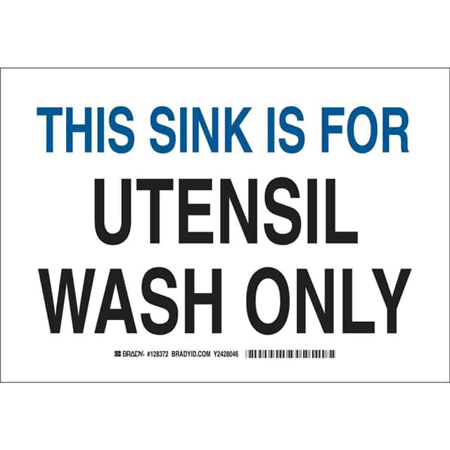 128371 B401 7X10 BLK/BLU/WHT THIS SINK