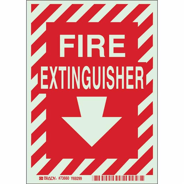 73660 B324 7X5 RED/GLOW(MCMASTER) FIRE