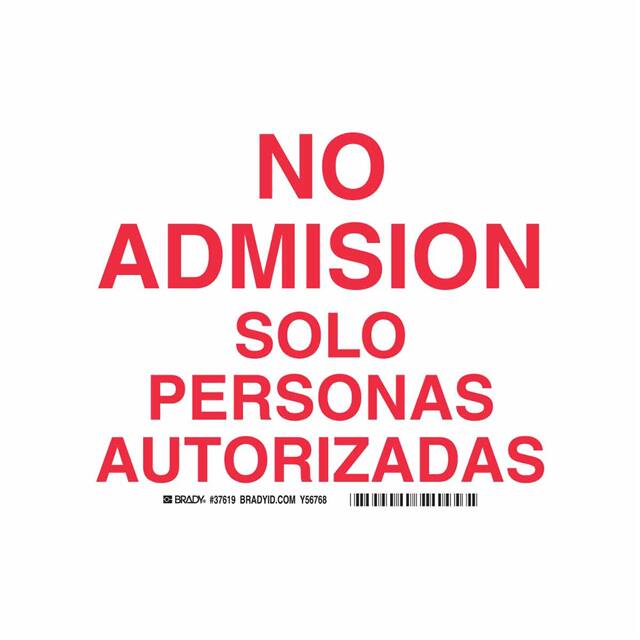 37619 B302-7X10-WR-T-SPANISH/NO ADMIT