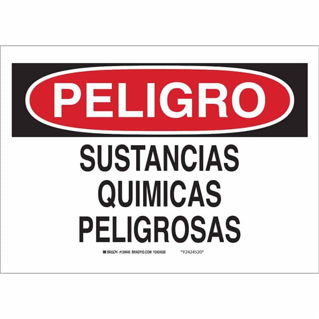 39161 B120,10X14,RED,BLK/WHT,SUSTANCIA