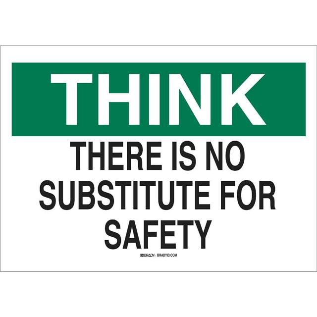 25342 B401 10X14 GRN/BLK/WHT THINK