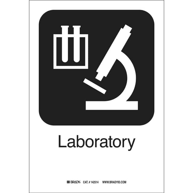 142460 B401 LABORATORY 10"HX7"W PICTO W