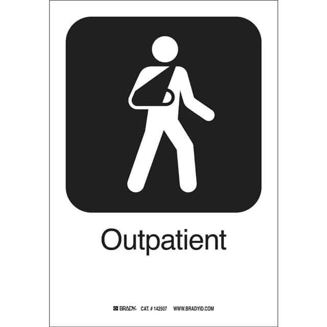 142507 B302-7X10-WG-O-OUTPATIENT 10"HX7