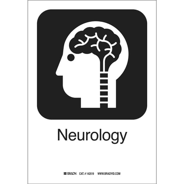 142411 B555 NEUROLOGY 10"HX7"W PICTO W/