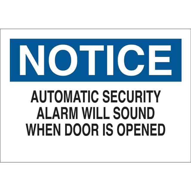 22528 B401 10X14 BLU/BLK/WHT NOTICE