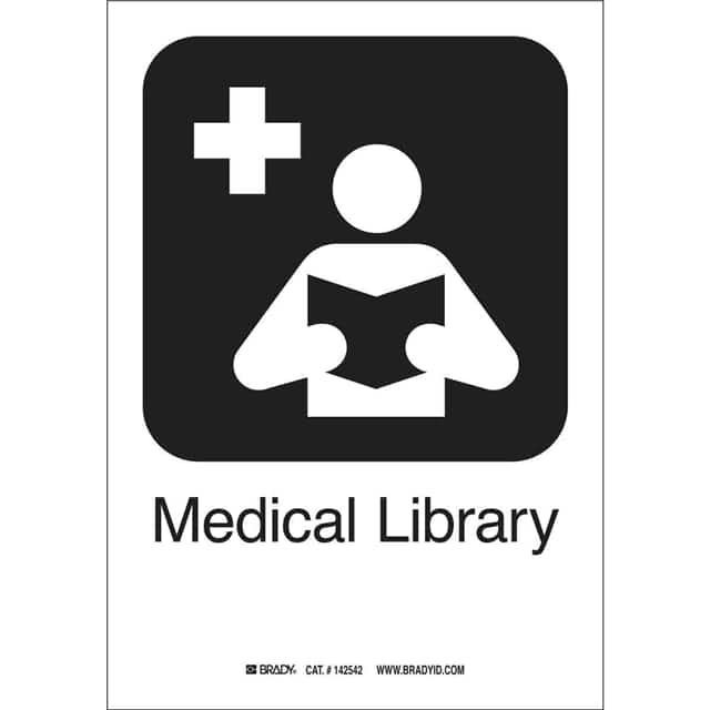 142488 B401 MEDICAL LIBRARY 10"HX7"W PI