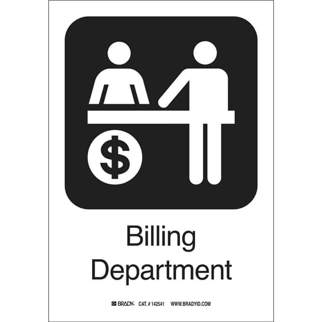 142433 B555 BILLING DEPT. 10"HX7"W PICT