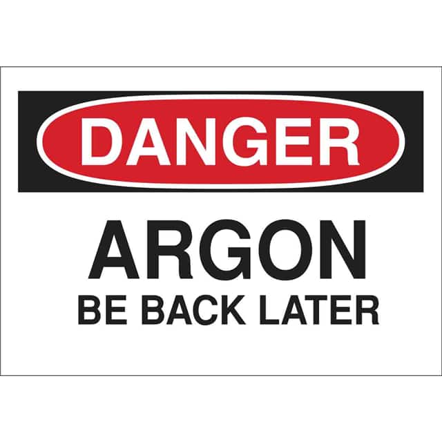 38052 B401 7X10 RED/BLK/WHT DANGER