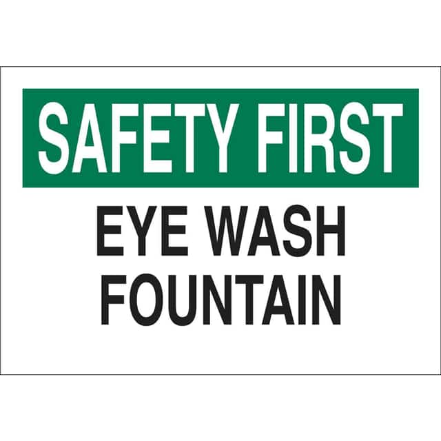 22643 B401 10X14 GRN/BLK/WHT SAFETY FI