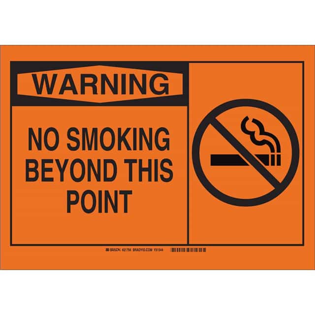 21794 B401 7X10 NO SMOKING BEYOND