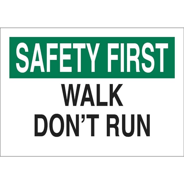 25633 B401 10X14 GRN/BLK/WHT SAFETY FI