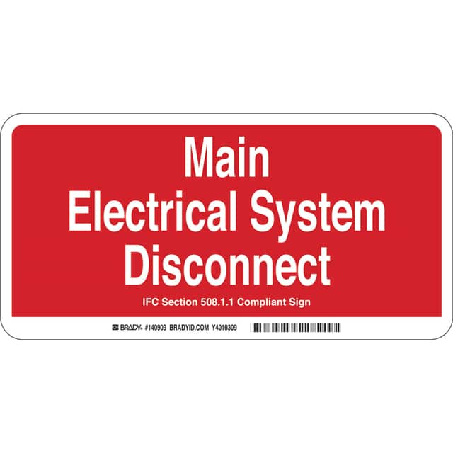 140909 B-401 5X10 IN MAIN ELECTRICAL SY