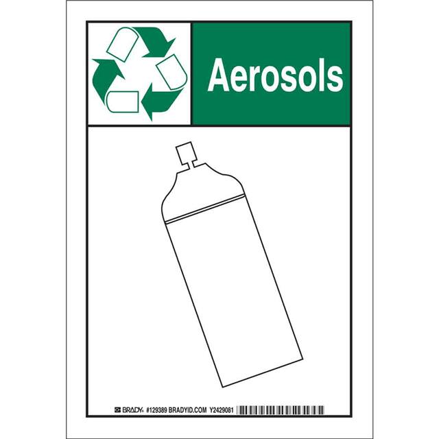 129392 B302 14X10 GRN/BLK/WHT AEROSOLS
