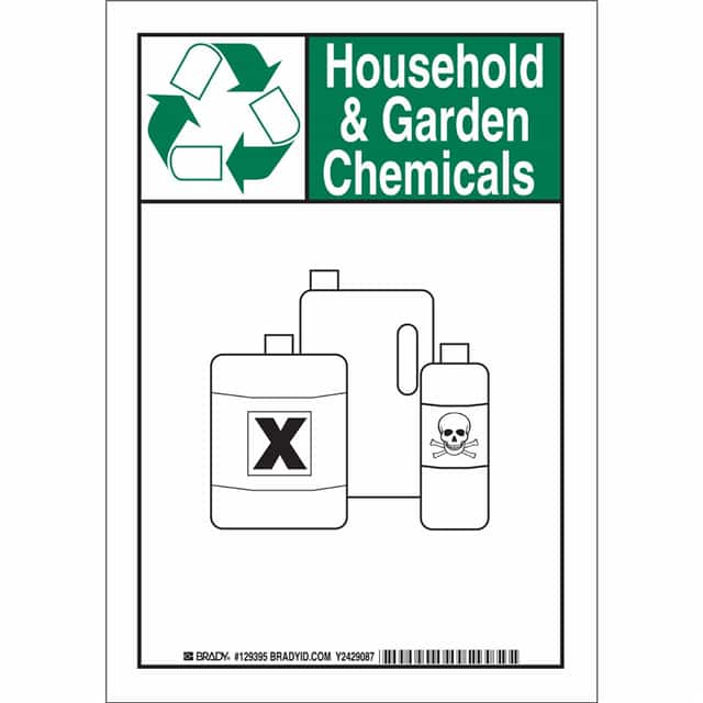 129395 B302 10X7 GRN/BLK/WHT HOUSEHOLD