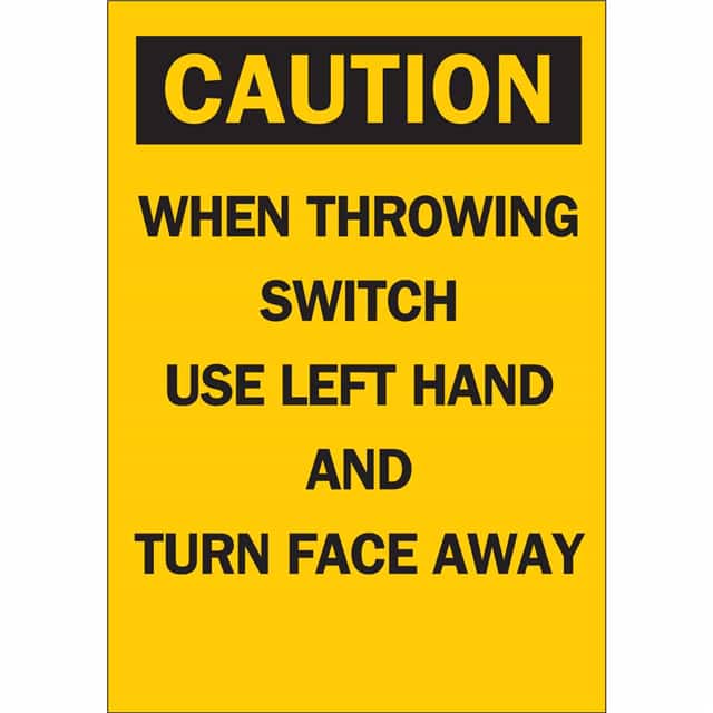 22943 MACHINE & OPERATIONAL SIGN