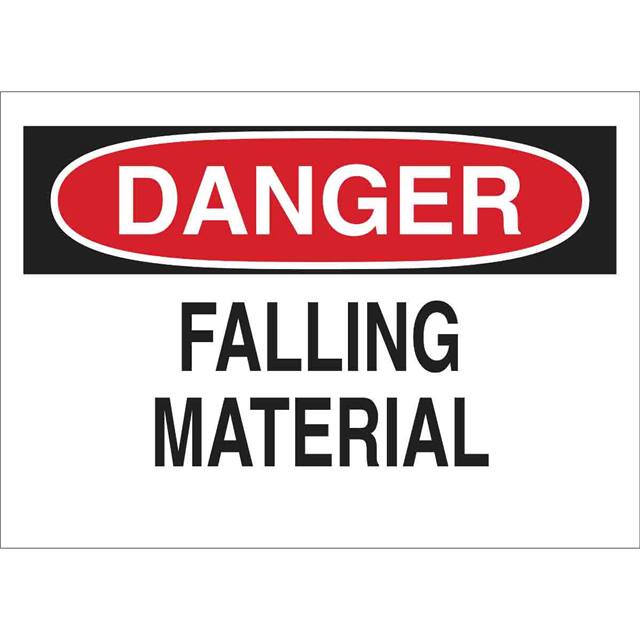 22977 B401 7X10 RED/BLK/WHT DANGER