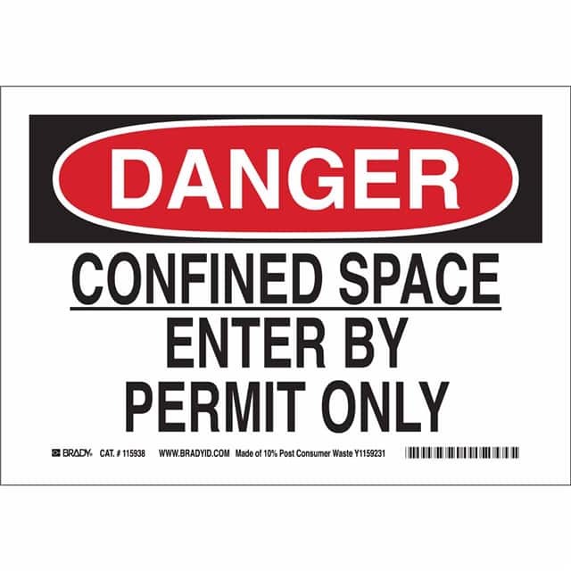 115939 B586 10X14 SUSTAINABLE DANGER SI
