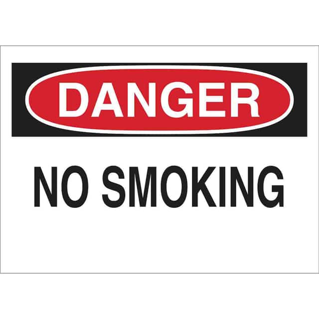 116138 B563,ECO, 7"H X 10"W, DANGER SIG