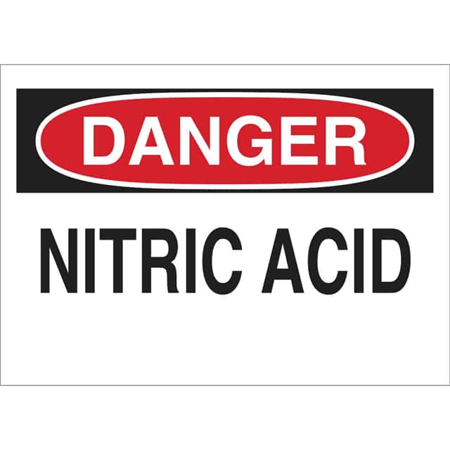 22330 B401 10X14 RED/BLK/WHT DANGER
