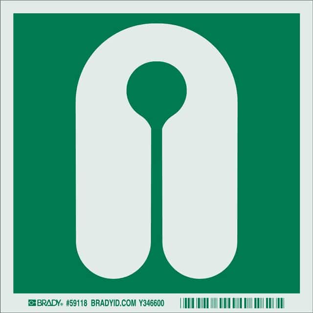 59118 B324 IMO LBL 6X6 GRN/PHOTOLUM