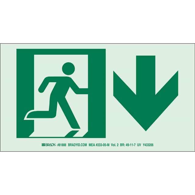 81888 NYC B552 5X9 RUNNING MAN+DOWN UL