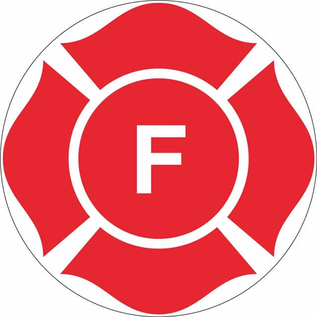 116362 FL TRUSS MARKING PS SIGN "F" ENG